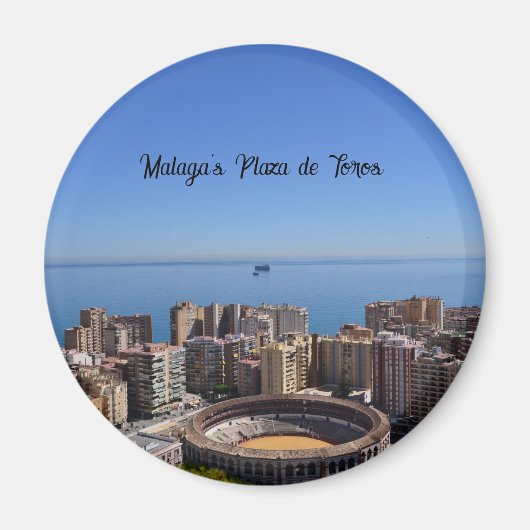 Plaza de Toros in Malaga Magnet (Vorne)