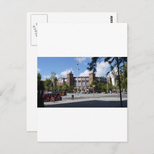 PLAZA DE TOROS MONUMENTAL POSTKARTE (Vorne/Hinten)