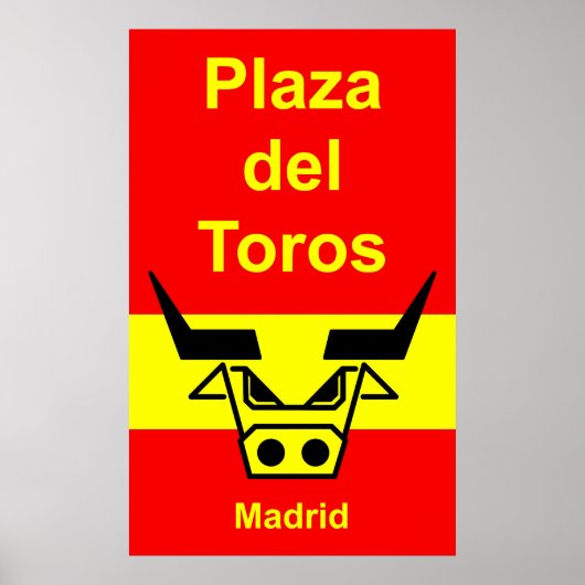 Plaza del Toros Poster (Vorne)