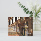 Plaza d'España Postkarte (Stehend Vorderseite)