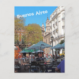 Plaza Dorrego am Nachmittag Postkarte