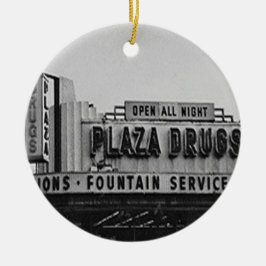 Plaza Drugs, Vintager Atlanta Weihnachtsschmuck