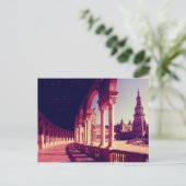 Plaza Espana, Sevilla, Spanien Postkarte (Stehend Vorderseite)