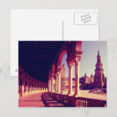 Plaza Espana, Sevilla, Spanien Postkarte (Vorne/Hinten)