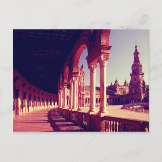 Plaza Espana, Sevilla, Spanien Postkarte