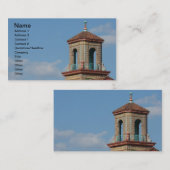 Plaza Gebäude Details Visitenkarte (Vorne/Hinten)