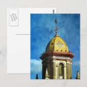 Plaza Gebäude Postkarte (Vorne/Hinten)