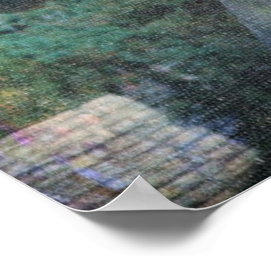 Plaza Horse Blues Poster (Ecke)