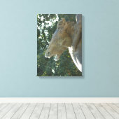 Plaza Horse Leinwanddruck (Insitu (Holzboden))