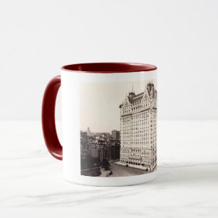 Plaza Hotel, New York City Vintage Inspiriert Tasse