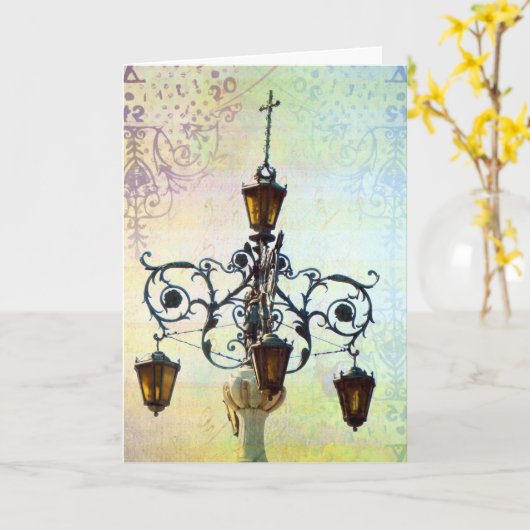 Plaza Light 4, Geburtstag Karte (Gelbe Blume)