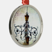 Plaza Light 4 Silbernes Ornament (Rechts)