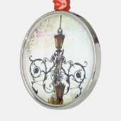 Plaza Light 4 Silbernes Ornament (Links)