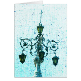 Plaza Light Blue Crackle Jeden Anlaß Blank Innen