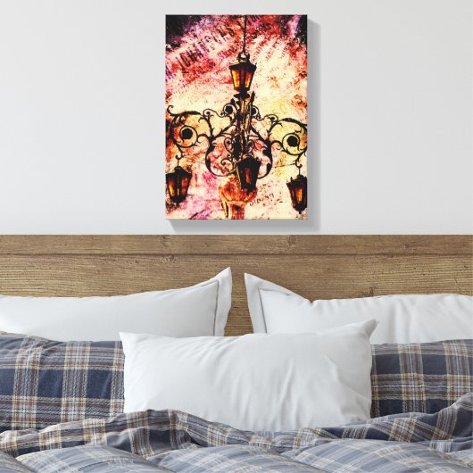 Plaza Light Leinwanddruck (Insitu (Schlafzimmer))