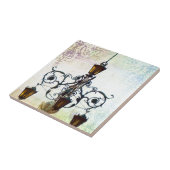 Plaza Light mit pastellfarbenem Hintergrund Fliese (Seite)