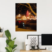 Plaza Lights Poster (Heimbüro)