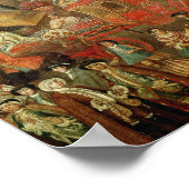 Plaza Mayor in Mexiko, Details der Wagen Poster (Ecke)