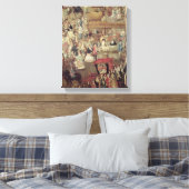 Plaza Mayor in Mexiko, Details des Marktes Leinwanddruck (Insitu (Schlafzimmer))
