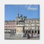 Plaza Mayor, Madrid Magnet (Vorne)
