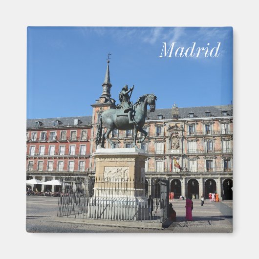 Plaza Mayor, Madrid Magnet (Vorne)