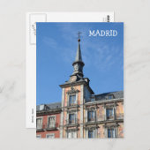 Plaza Mayor, Madrid Postcard Postkarte (Vorne/Hinten)