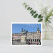 Plaza Mayor, Madrid Postcard Postkarte (Stehend Vorderseite)