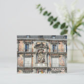 Plaza Mayor, Madrid Postcard Postkarte (Stehend Vorderseite)