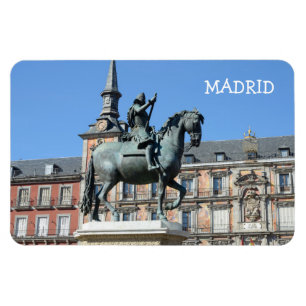Plaza Mayor, Madrid Premium Magnet