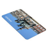Plaza Mayor, Madrid Premium Magnet (Rechte Seite)