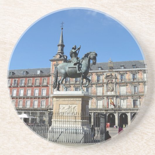 Plaza Mayor, Madrid Untersetzer (Vorne)