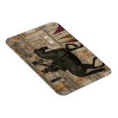 Plaza Mayor mit der Statue Filipe III, Madrid, Magnet (Rechte Seite)