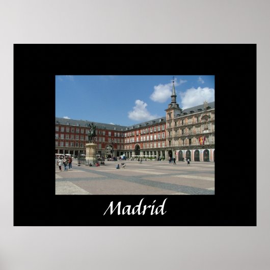 Plaza Mayor Poster (Vorne)