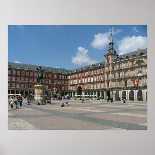 Plaza Mayor Poster (Vorne)
