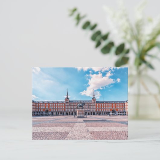 Plaza Mayor Postkarte (Stehend Vorderseite)