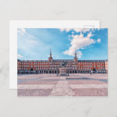 Plaza Mayor Postkarte (Vorne/Hinten)