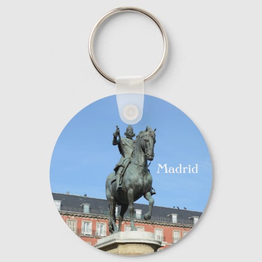 Plaza Mayor, Schlüsselanhänger Madrid (Vorderseite)