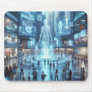 Plaza of Digital Sculptures Mousepad