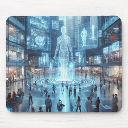 Plaza of Digital Sculptures Mousepad (Vorne)