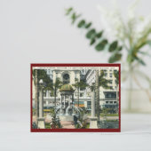 Plaza Park, San Diego Vintag Postkarte (Stehend Vorderseite)