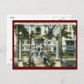Plaza Park, San Diego Vintag Postkarte (Vorne/Hinten)