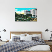 Plaza Park und U.S. Grant Hotel San Diego, CA Leinwanddruck (Insitu (Schlafzimmer))