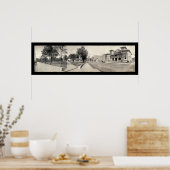 Plaza Pensacola FL Foto 1909 Poster (Küche)