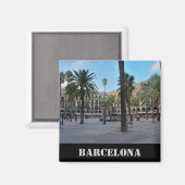 Plaza Real Magnet (Vorderseite/Rückseite)