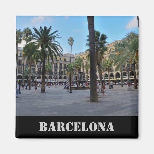 Plaza Real Magnet (Vorne)