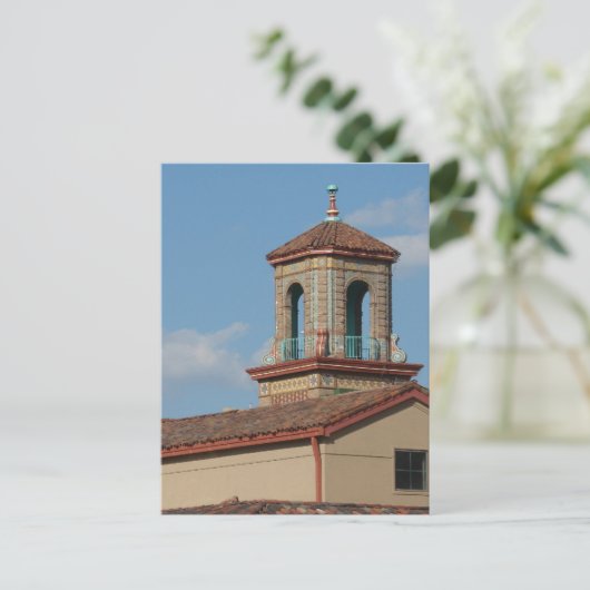 Plaza Rooftops Postkarte (Stehend Vorderseite)