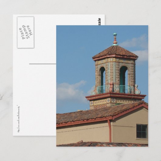 Plaza Rooftops Postkarte (Vorne/Hinten)