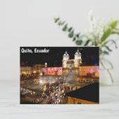 Plaza San Francisco Card (Stehend Vorderseite)