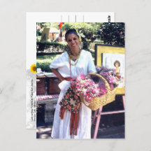 Plaza San Jacinto Blume Lady - V Postkarte