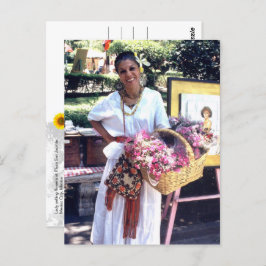 Plaza San Jacinto Blume Lady - V Postkarte